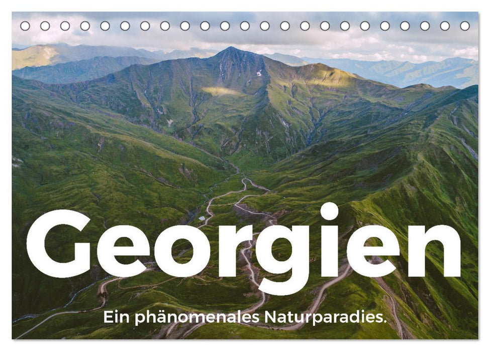 Georgien - Ein phänomenales Naturparadies. (CALVENDO Wandkalender 2025)