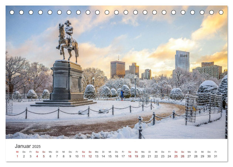 Boston - The Hub of the Universe (CALVENDO Wandkalender 2025)