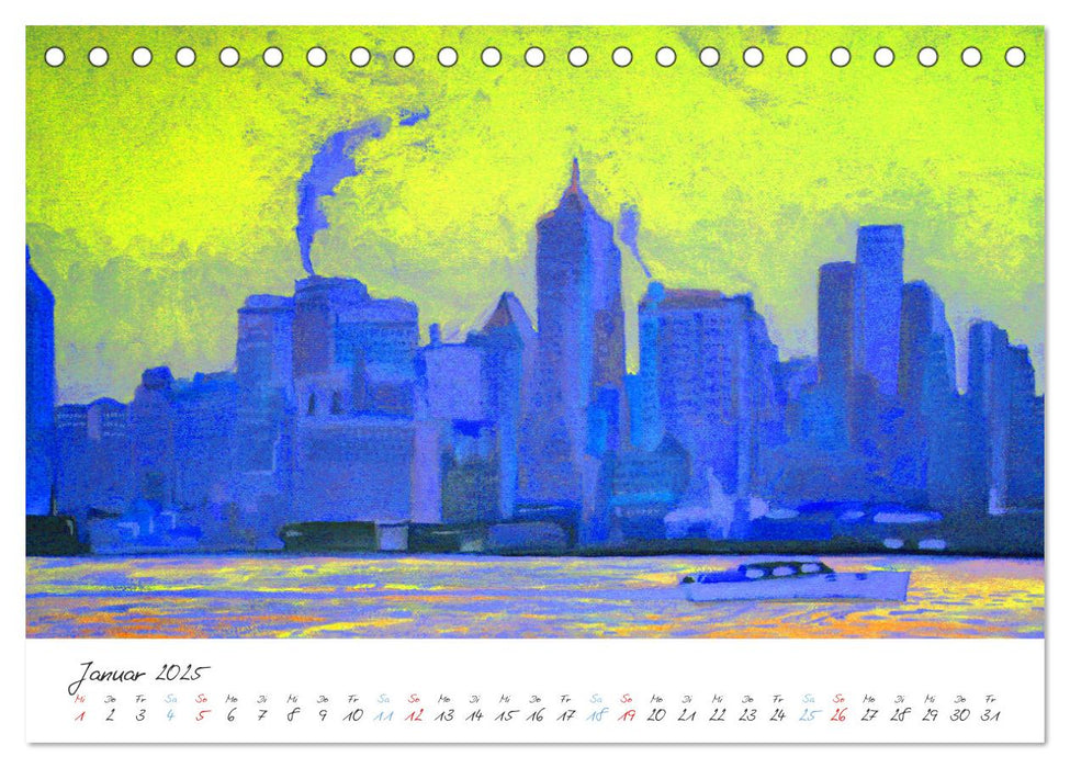 New York - Ansichten (CALVENDO Wandkalender 2025)