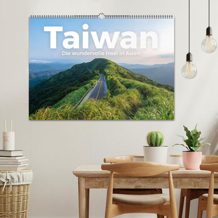 Taiwan - Die wundervolle Insel in Asien. (CALVENDO Wandkalender 2025)