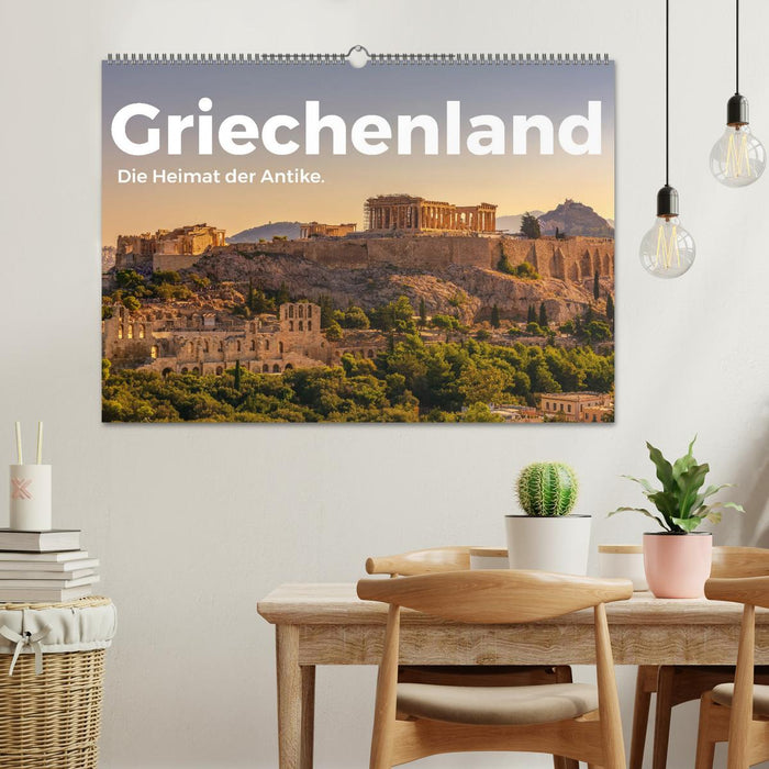 Griechenland - Die Heimat der Antike. (CALVENDO Wandkalender 2025)