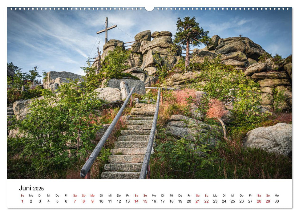 Natur Bayerischer Wald (CALVENDO Wandkalender 2025)