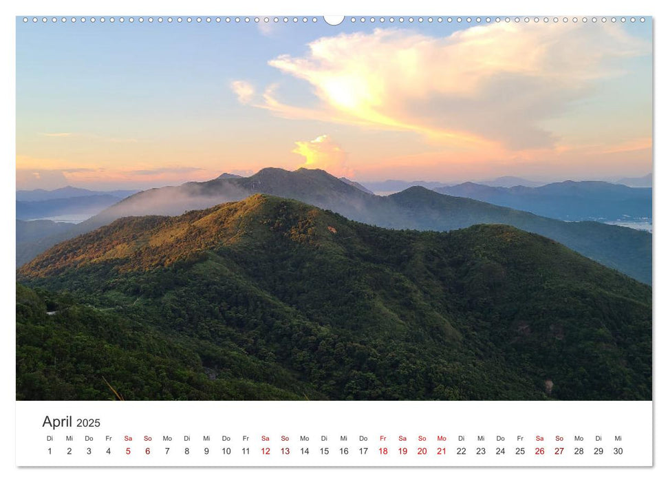 Hongkong - Eine faszinierende Weltstadt. (CALVENDO Wandkalender 2025)