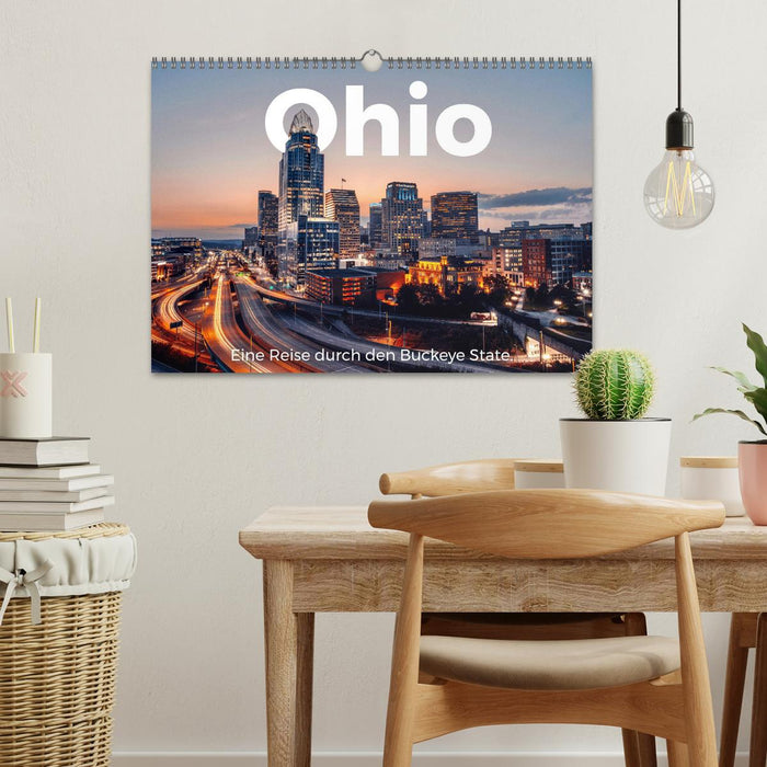 Ohio - Eine Reise durch den Buckeye State (CALVENDO Wandkalender 2025)