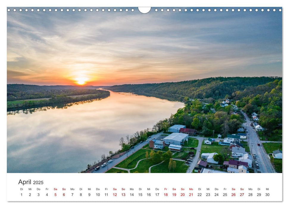 Ohio - Eine Reise durch den Buckeye State (CALVENDO Wandkalender 2025)