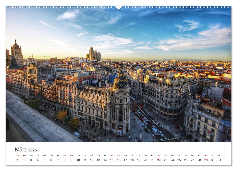 Spanien - Ein wundervolles Land mit viel Sonnenschein. (CALVENDO Wandkalender 2025)