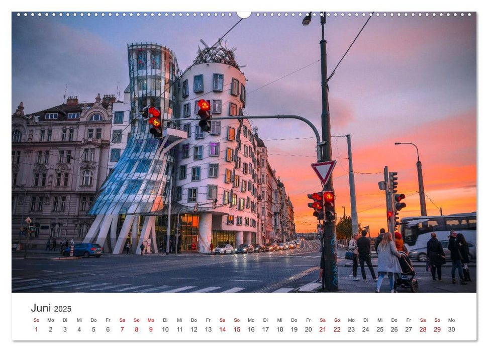 Prag - Die wunderschöne Hauptstadt von Tschechien. (CALVENDO Wandkalender 2025)