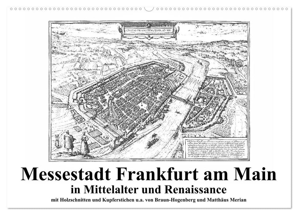 Messestadt Frankfurt am Main (CALVENDO Wandkalender 2025)