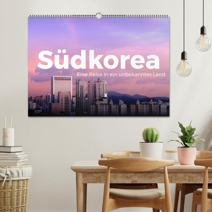 Südkorea - Eine Reise in ein unbekanntes Land. (CALVENDO Wandkalender 2025)