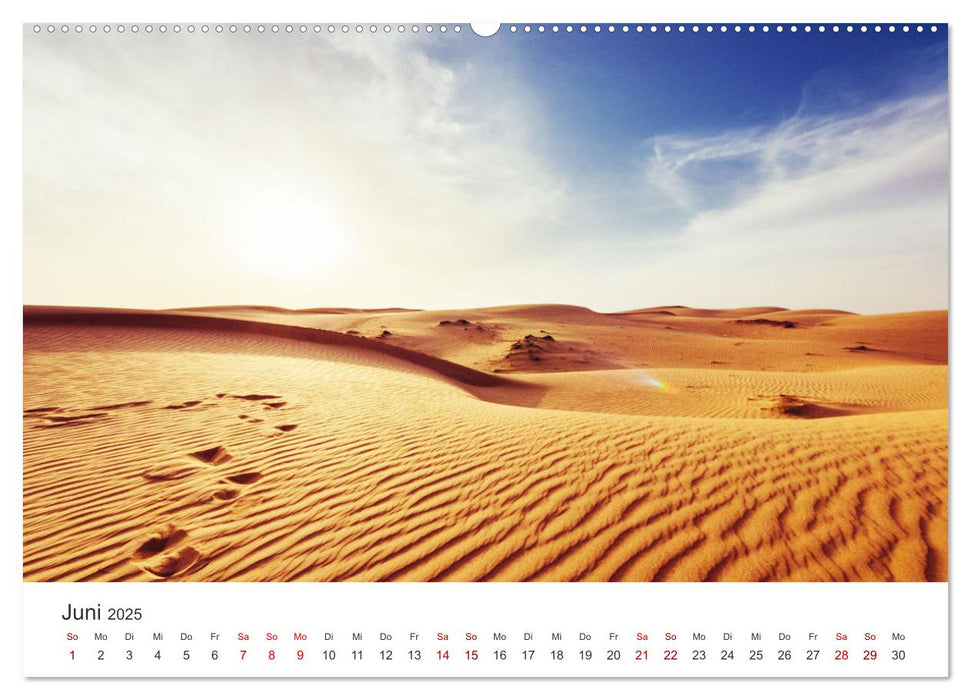 Oman - Wüste, Meer und Kultur. (CALVENDO Wandkalender 2025)