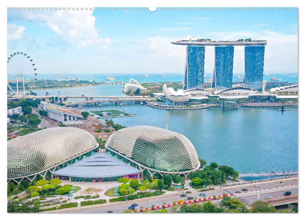 Singapur - Moderne Städte und unberührte Natur. (CALVENDO Wandkalender 2025)