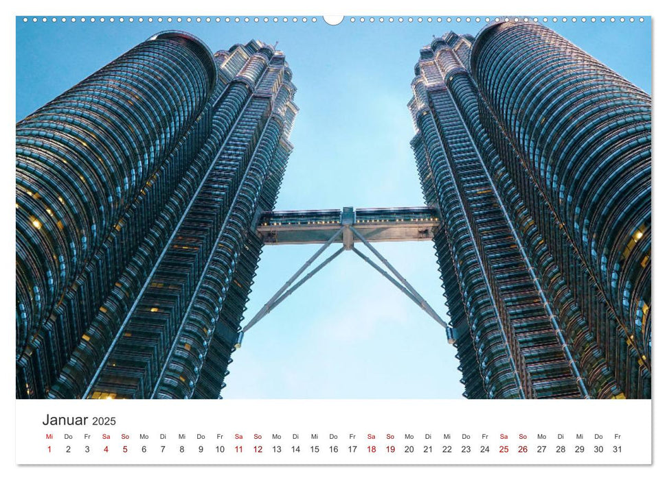 Malaysia - Ein beeindruckendes Land. (CALVENDO Wandkalender 2025)