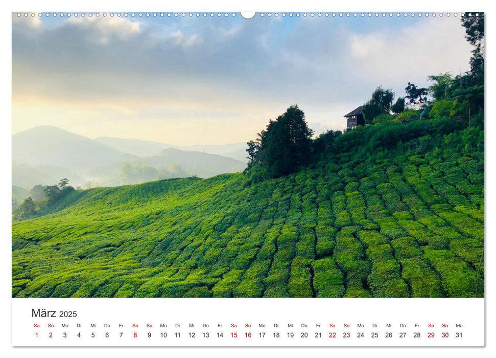 Malaysia - Ein beeindruckendes Land. (CALVENDO Wandkalender 2025)