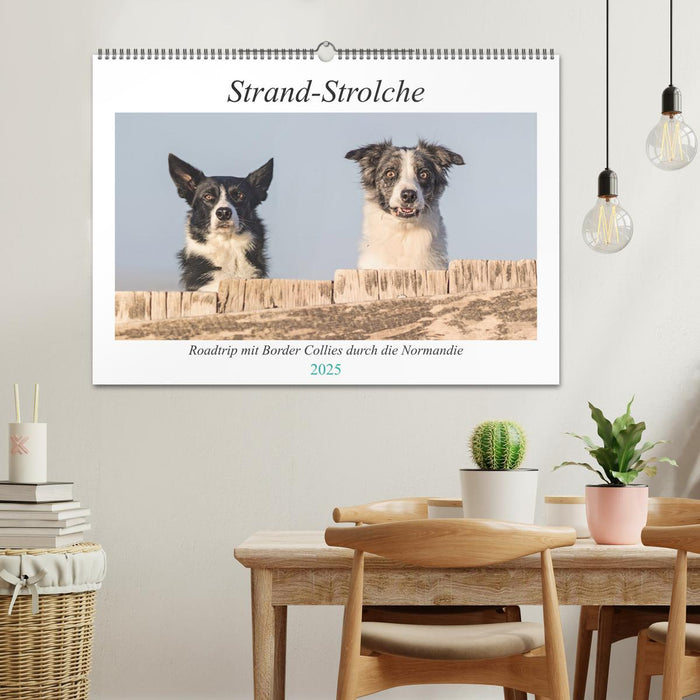 Strand-Strolche (CALVENDO Wandkalender 2025)