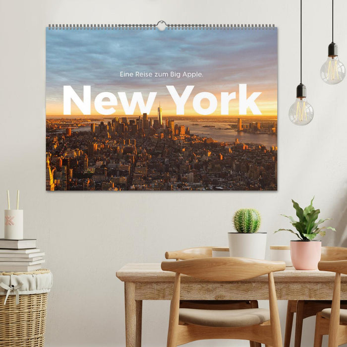 New York - Eine Reise zum Big Apple. (CALVENDO Wandkalender 2025)