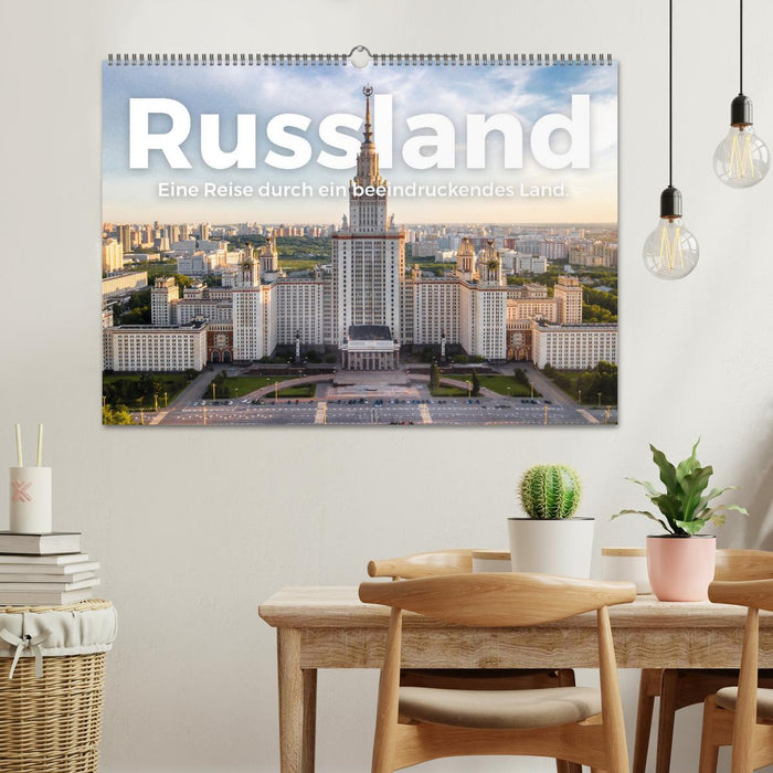 Russland - Eine Reise durch ein beeindruckendes Land. (CALVENDO Wandkalender 2025)