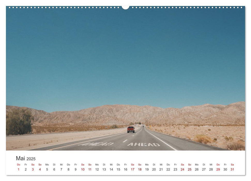 Kalifornien - The Golden State (CALVENDO Wandkalender 2025)