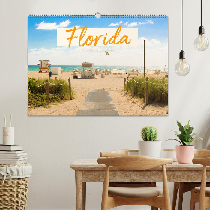 Florida - The Sunshine State (CALVENDO Wandkalender 2025)