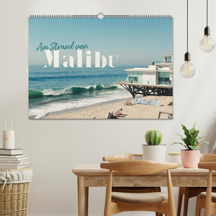 Am Strand von Malibu (CALVENDO Wandkalender 2025)