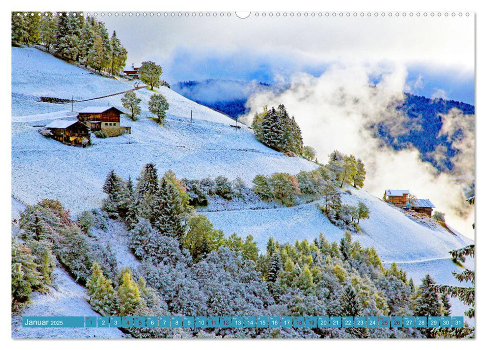 Ultental Wunderschöne alte Bauernhäuser (CALVENDO Wandkalender 2025)