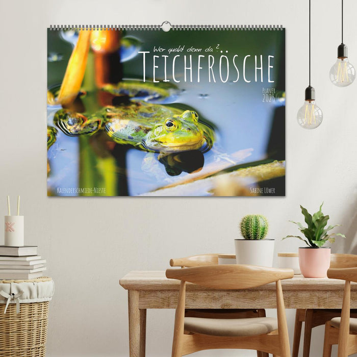 Teichfrösche (CALVENDO Wandkalender 2025)