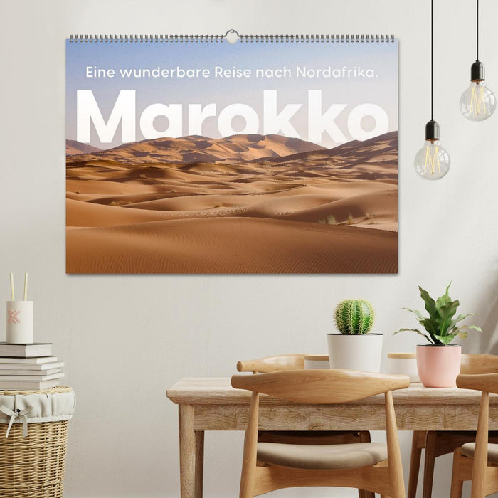 Marokko - Eine wunderbare Reise nach Nordafrika. (CALVENDO Wandkalender 2025)