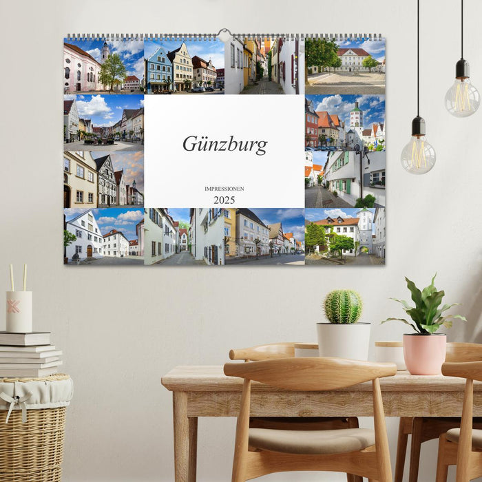 Günzburg Impressionen (CALVENDO Wandkalender 2025)