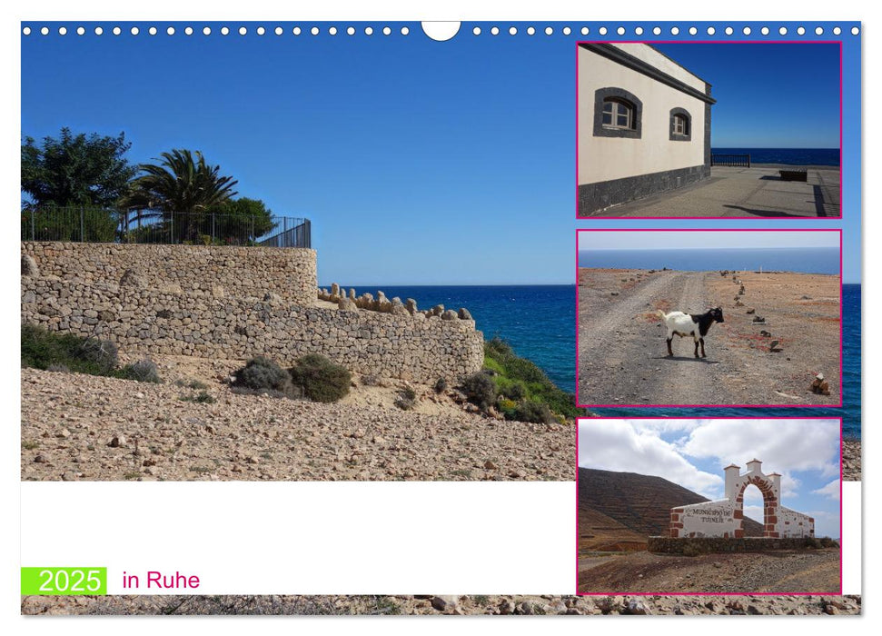 Fuerteventura in Ruhe (CALVENDO Wandkalender 2025)