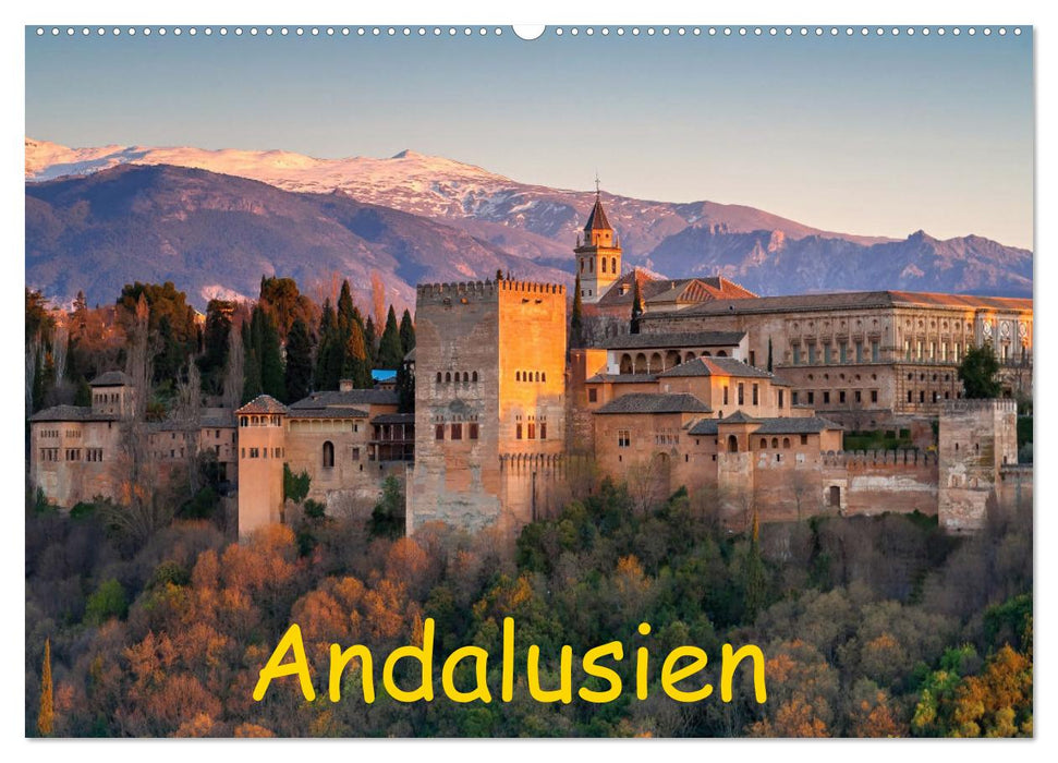 Andalusien - Spanien (CALVENDO Wandkalender 2025)