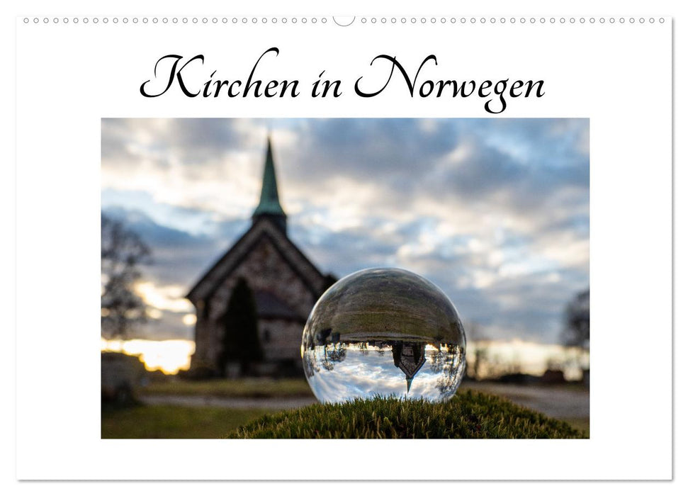 Kirchen in Norwegen (CALVENDO Wandkalender 2025)