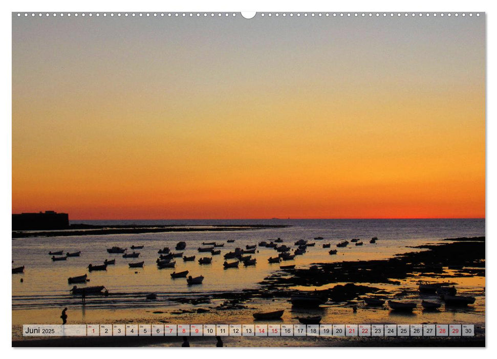 Provinz Cádiz - Spaniens südlichste Provinz (CALVENDO Wandkalender 2025)