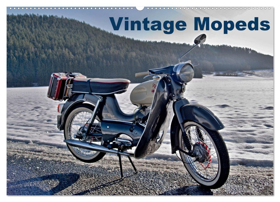 Vintage Mopeds (CALVENDO Wandkalender 2025)