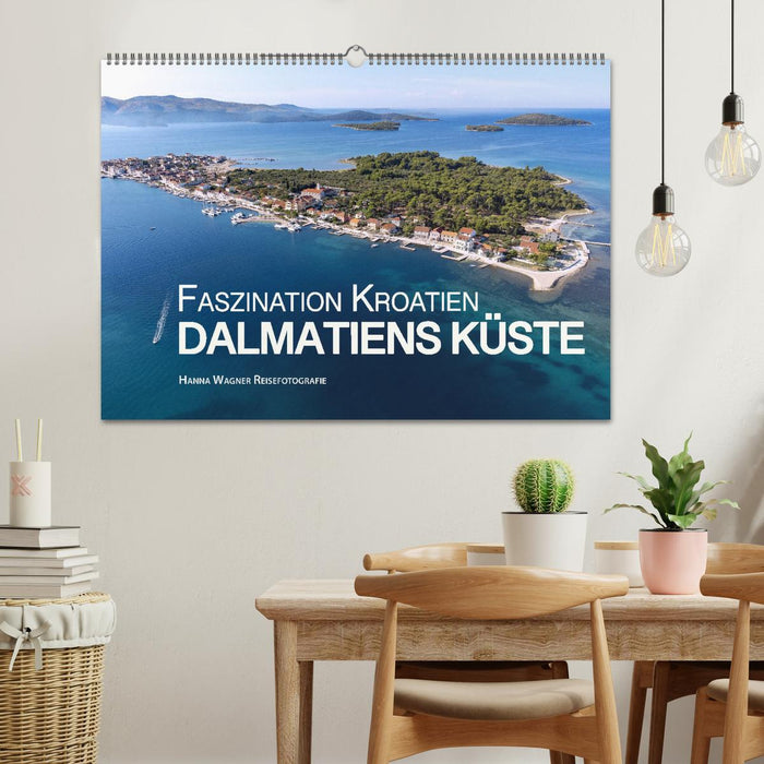 Faszination Kroatien - Dalmatiens Küste (CALVENDO Wandkalender 2025)