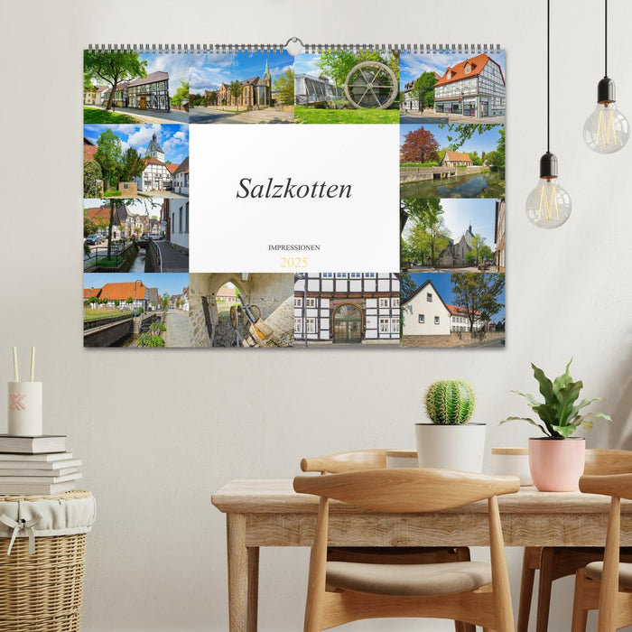 Salzkotten Impressionen (CALVENDO Wandkalender 2025)