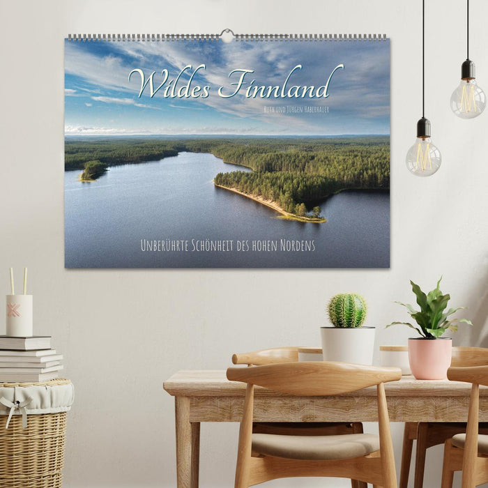 Wildes Finnland (CALVENDO Wandkalender 2025)