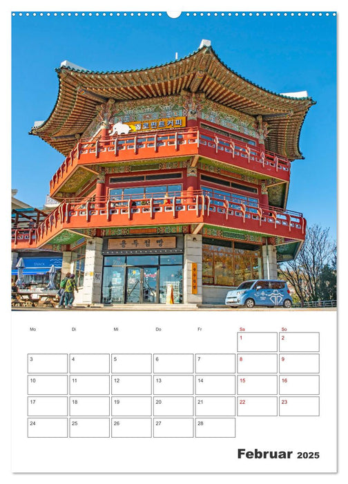 Busan - Reiseplaner (CALVENDO Wandkalender 2025)