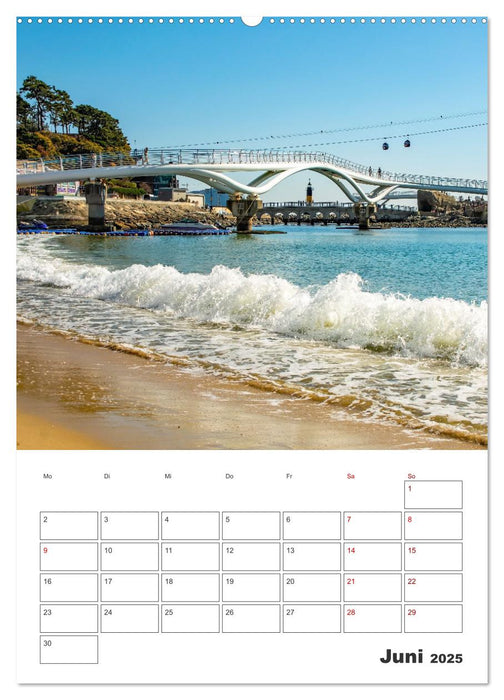 Busan - Reiseplaner (CALVENDO Wandkalender 2025)