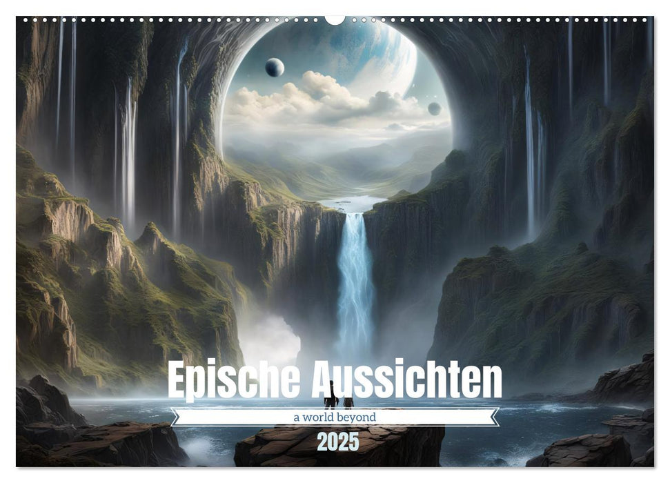 Epische Aussichten (CALVENDO Wandkalender 2025)