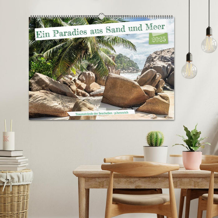 Ein Paradies aus Sand und Meer (CALVENDO Wandkalender 2025)