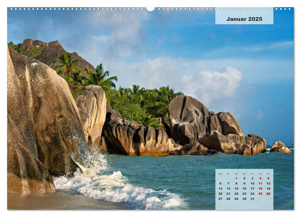 Ein Paradies aus Sand und Meer (CALVENDO Wandkalender 2025)