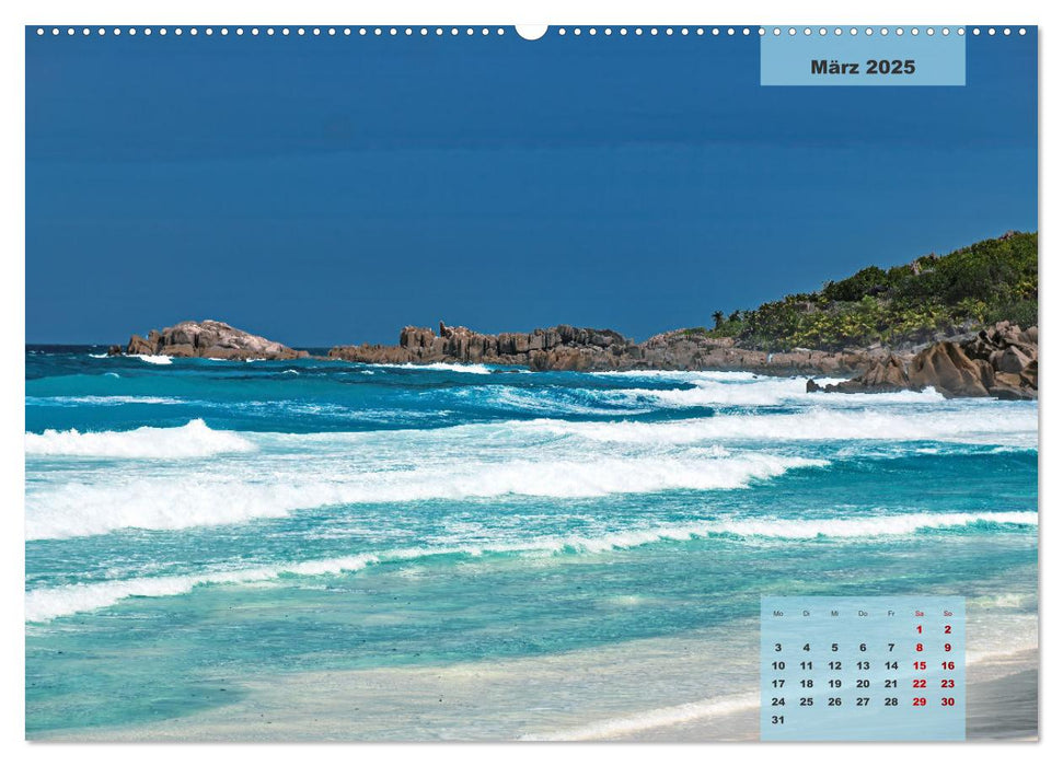 Ein Paradies aus Sand und Meer (CALVENDO Wandkalender 2025)