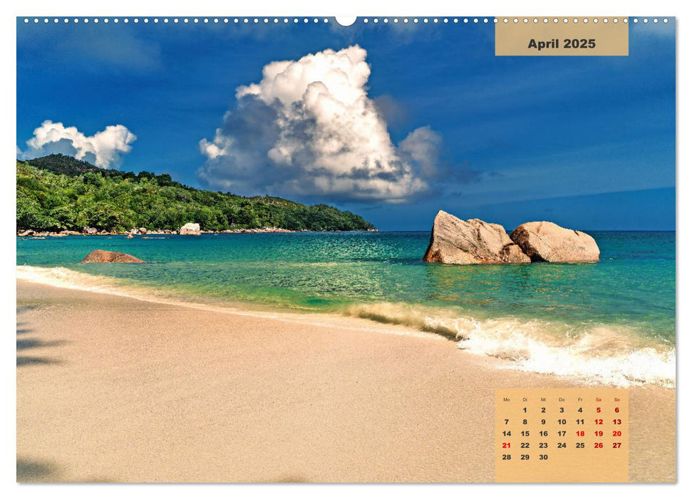 Ein Paradies aus Sand und Meer (CALVENDO Wandkalender 2025)