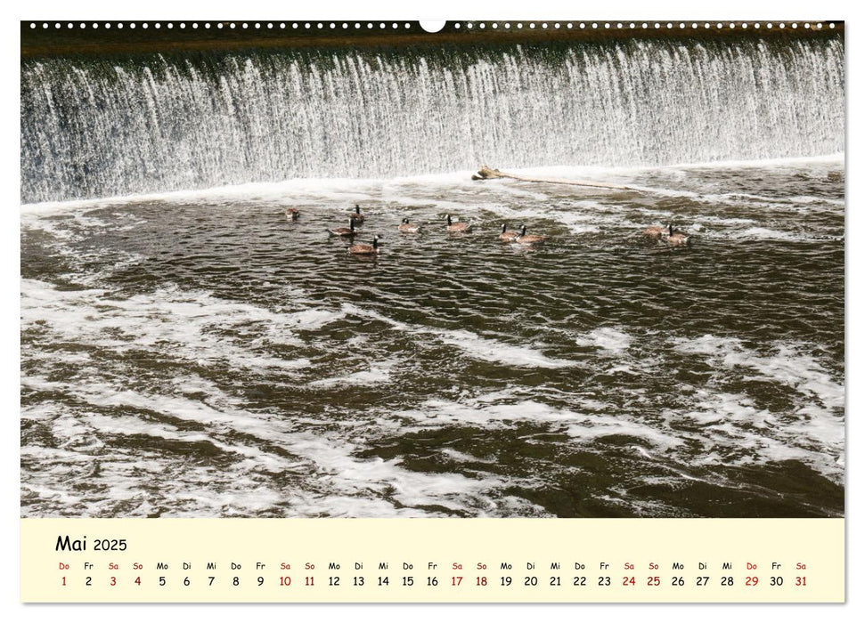 Müngstener Brücke - Landschaft rund um Solingen (CALVENDO Wandkalender 2025)