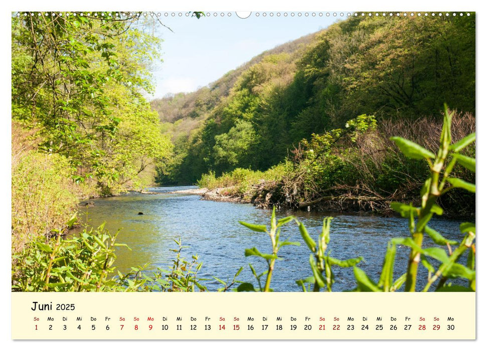 Müngstener Brücke - Landschaft rund um Solingen (CALVENDO Wandkalender 2025)