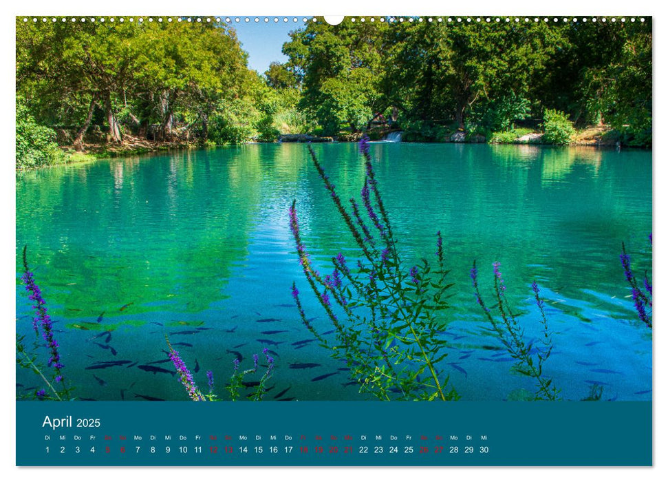 Nationalpark Krka - Wasser-Wunderwelt in Dalmatien (CALVENDO Wandkalender 2025)