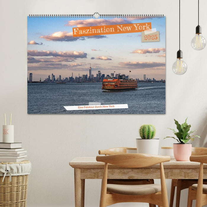 Faszination New York (CALVENDO Wandkalender 2025)