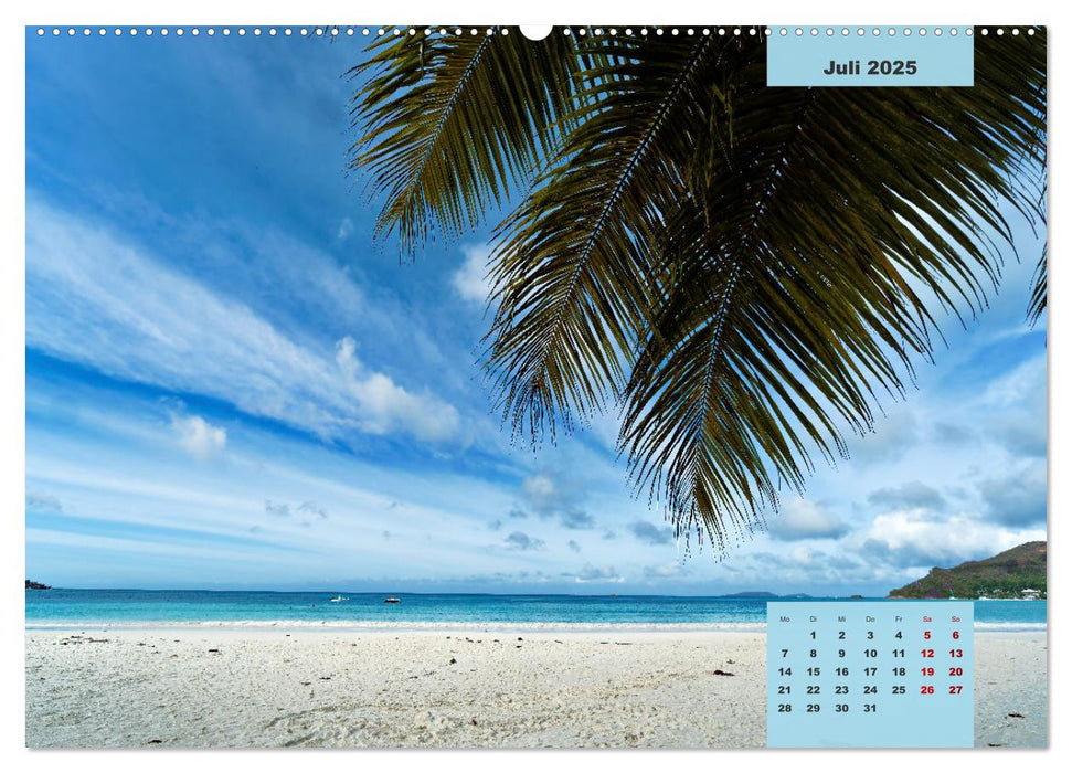 Ein Paradies aus Sand und Meer (CALVENDO Premium Wandkalender 2025)