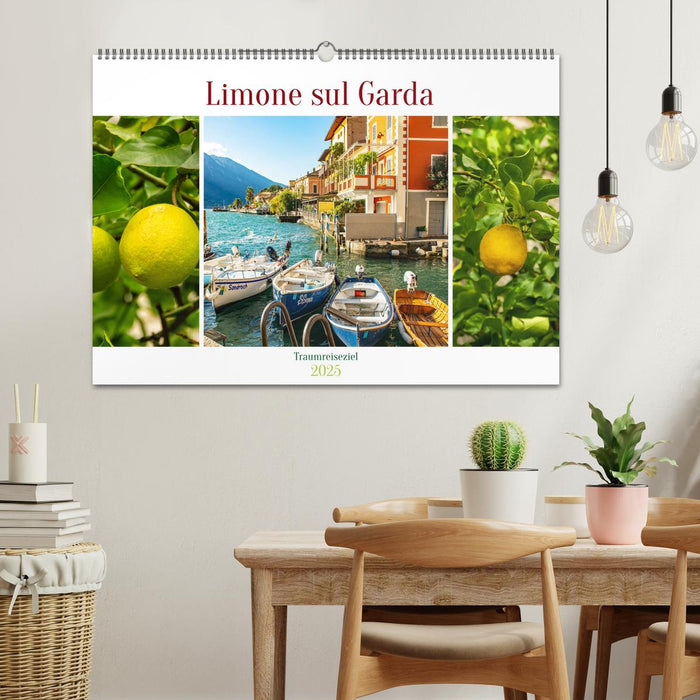 Limone sul Garda - Traumreiseziel (CALVENDO Wandkalender 2025)