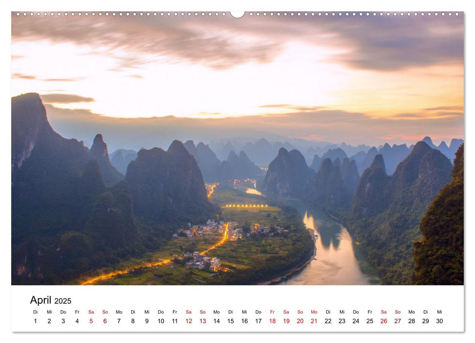 Traumhaftes China (CALVENDO Wandkalender 2025)