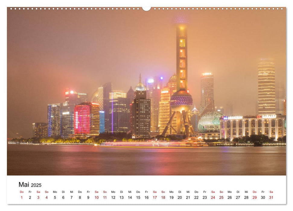 Traumhaftes China (CALVENDO Wandkalender 2025)